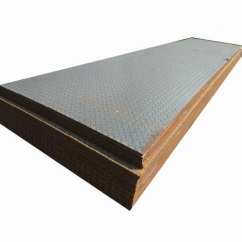 Лист стальной рифленый 4 мм 1500х6000 чечевица